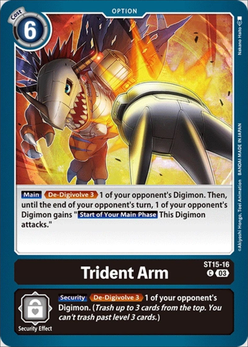 Trident Arm [ST15-16] [Starter Deck: Dragon of Courage] - Destination Retro
