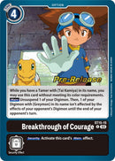 Breakthrough of Courage [ST15-15] [Starter Deck: Dragon of Courage Pre-Release Cards] - Destination Retro