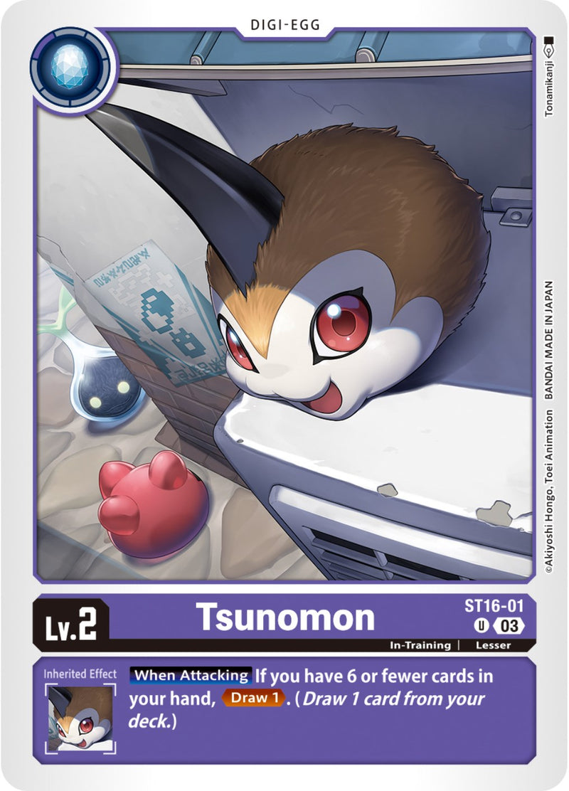Tsunomon [ST16-01] [Starter Deck: Wolf of Friendship] - Destination Retro