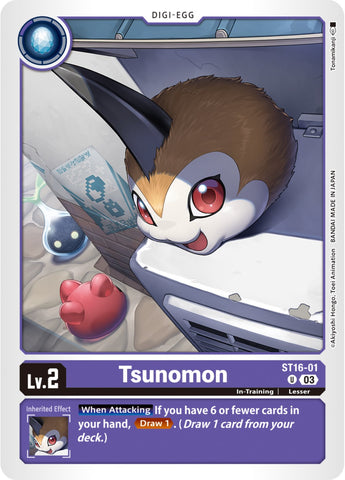 Tsunomon [ST16-01] [Starter Deck: Wolf of Friendship] - Destination Retro