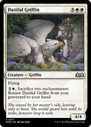 Dutiful Griffin [Wilds of Eldraine] - Destination Retro