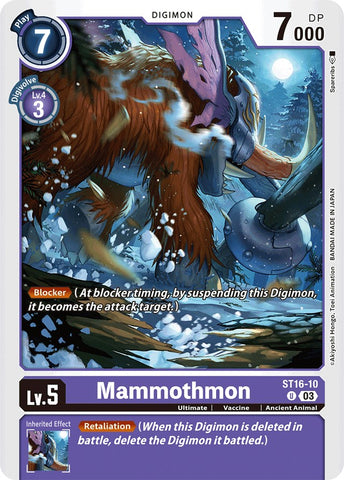 Mammothmon [ST16-10] [Starter Deck: Wolf of Friendship] - Destination Retro