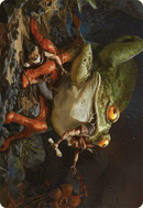 Rampant Frogantua Art Card [Modern Horizons 3 Art Series] - Destination Retro