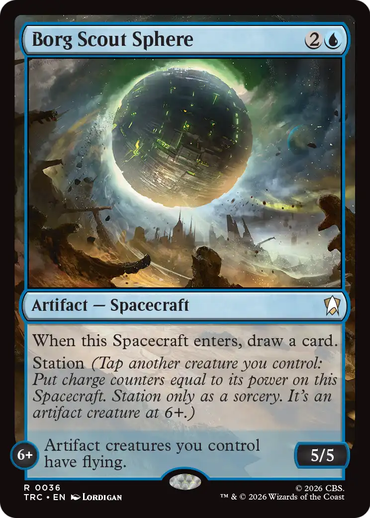 Borg Scout Sphere [Star Trek Commander] - Destination Retro