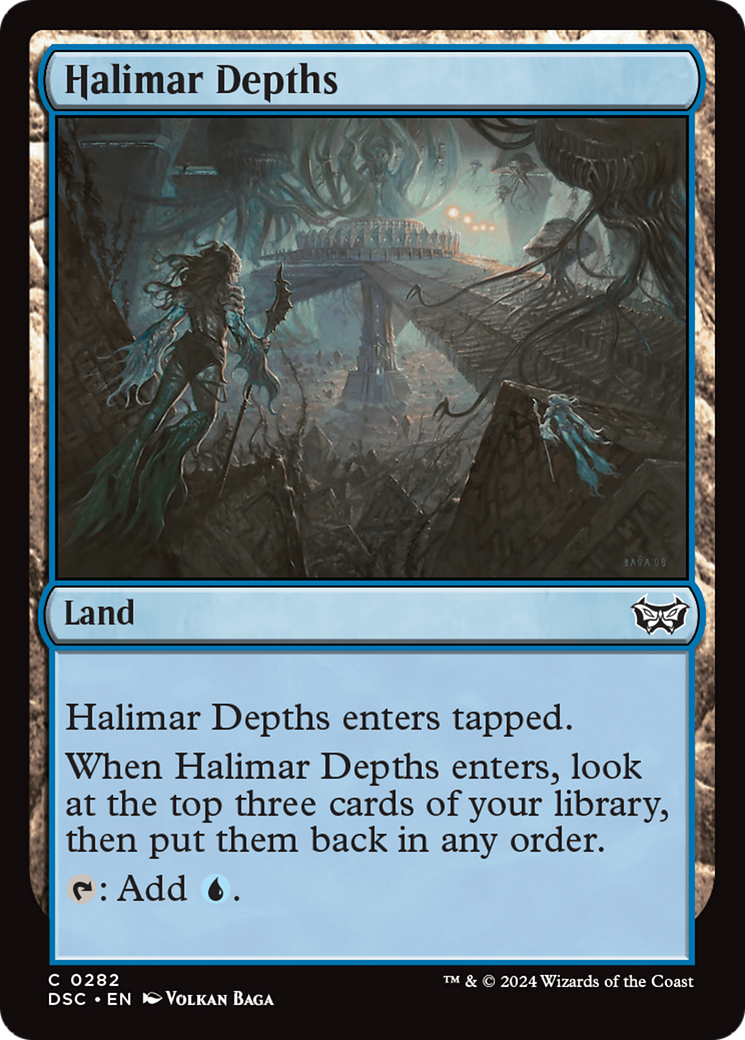 Halimar Depths [Duskmourn: House of Horror Commander] - Destination Retro