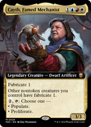 Cayth, Famed Mechanist (Extended Art) [Modern Horizons 3 Commander] - Destination Retro