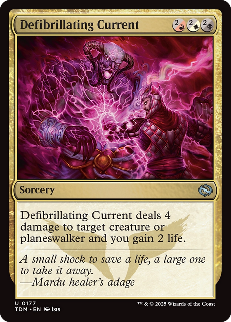 Defibrillating Current [Tarkir: Dragonstorm] - Destination Retro