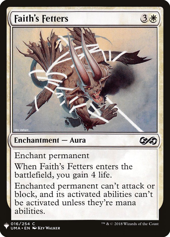 Faith's Fetters [Mystery Booster] - Destination Retro