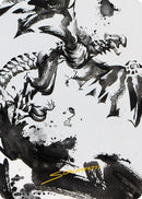 Quicksilver Fisher Art Card (Gold-Stamped Signature) [Phyrexia: All Will Be One Art Series] - Destination Retro