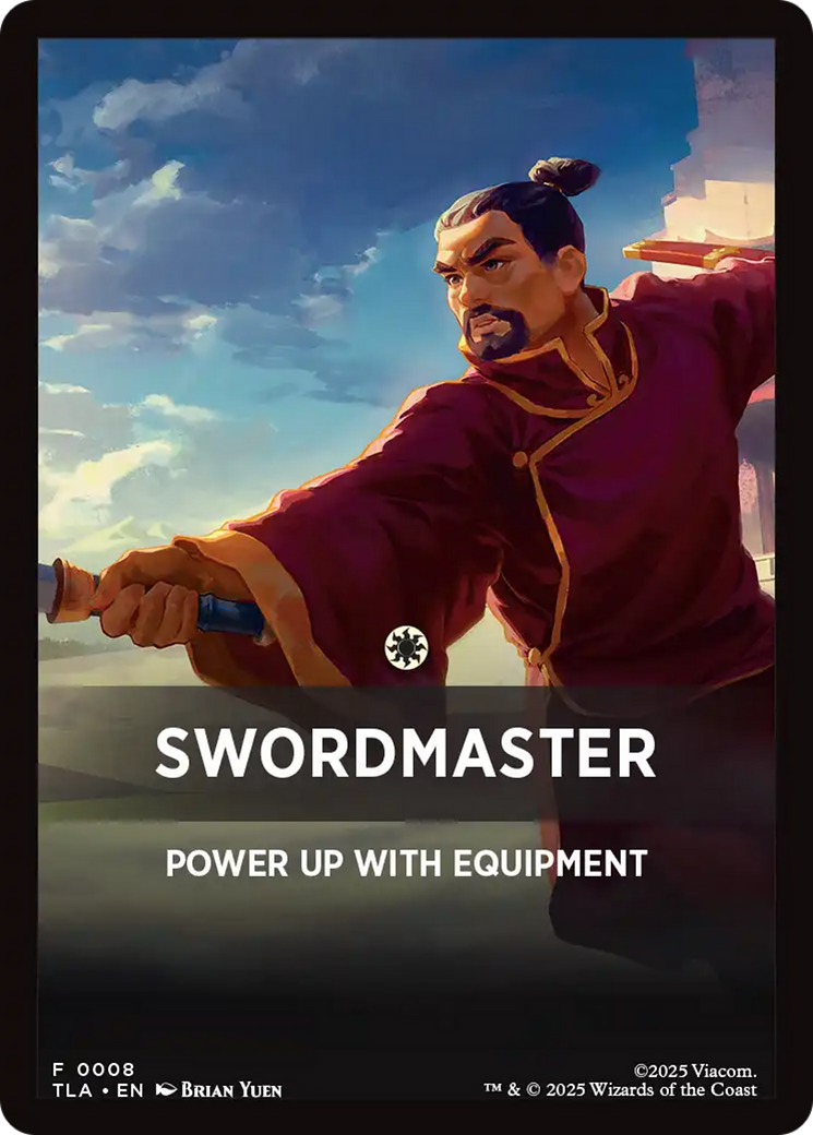 Swordmaster Theme Card [Avatar: The Last Airbender Tokens] - Destination Retro