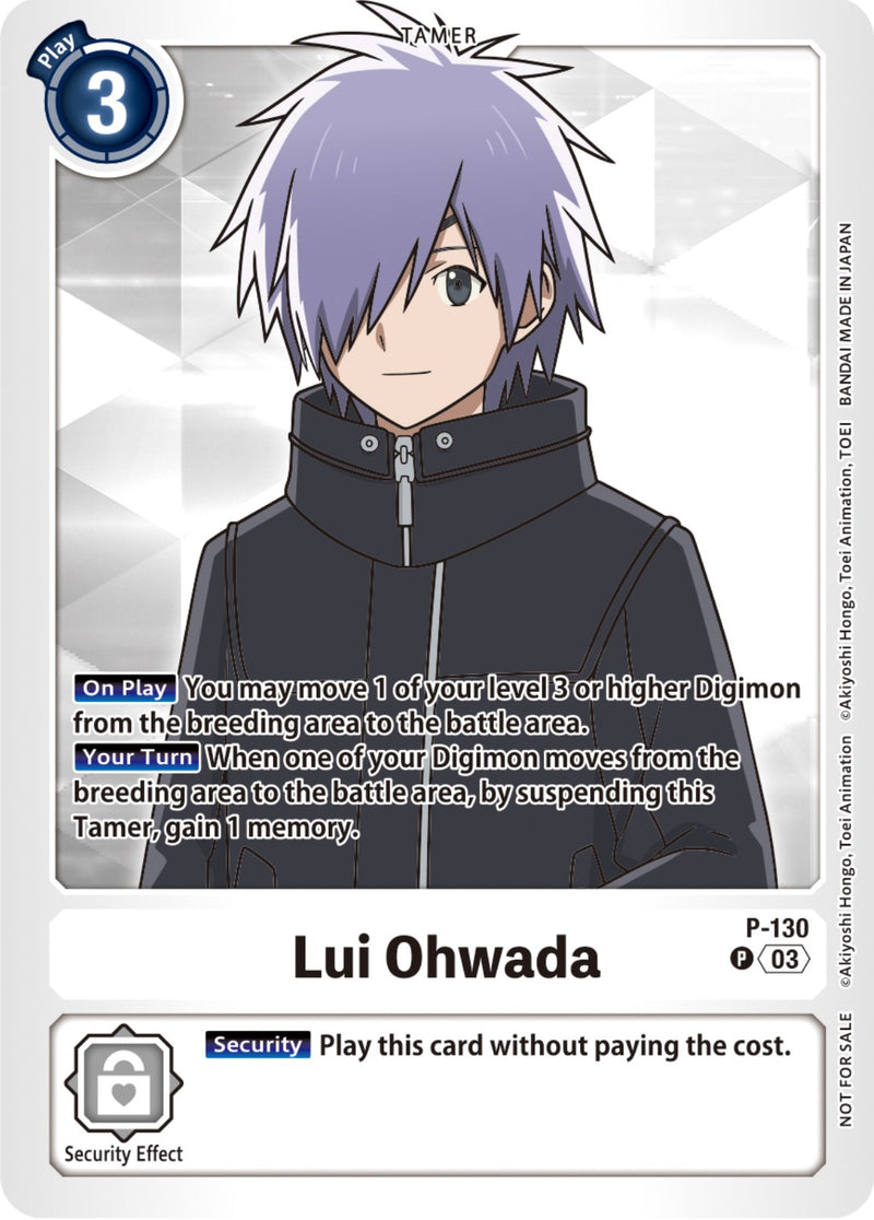 Lui Ohwada [P-130] (NYCC 2023 Demo Deck) [Promotional Cards] - Destination Retro