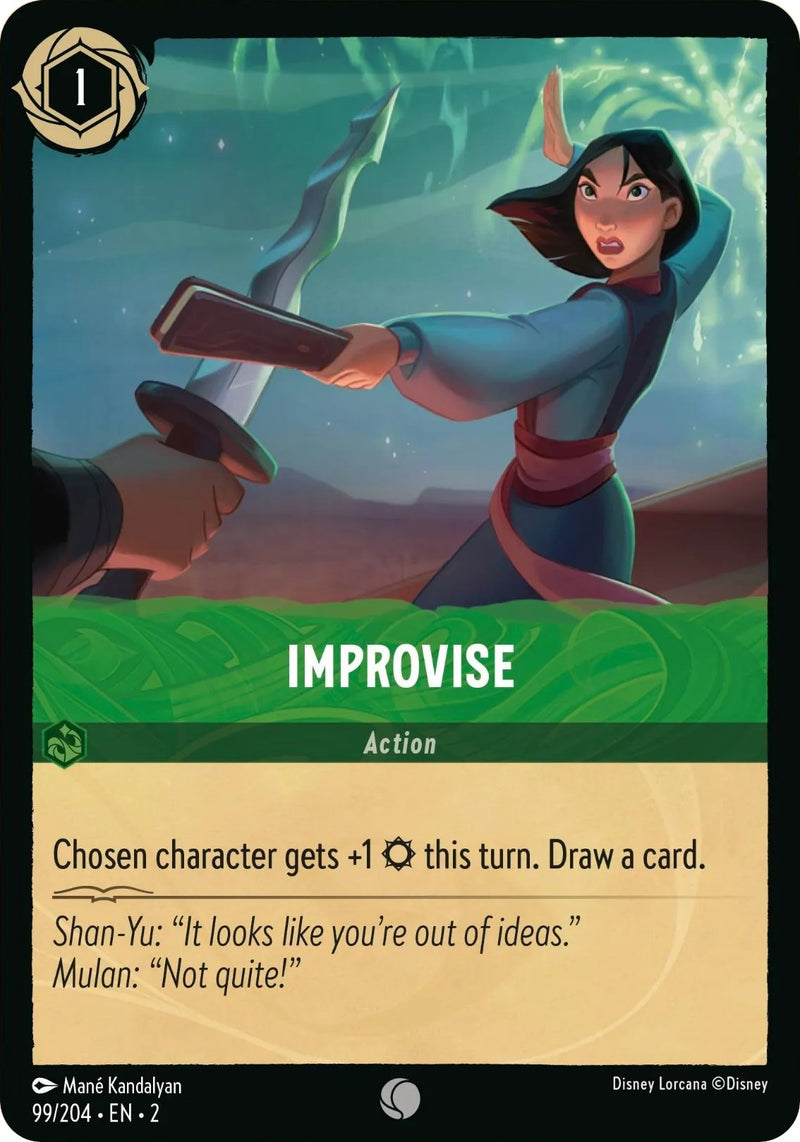 Improvise (99/204) [Rise of the Floodborn] - Destination Retro