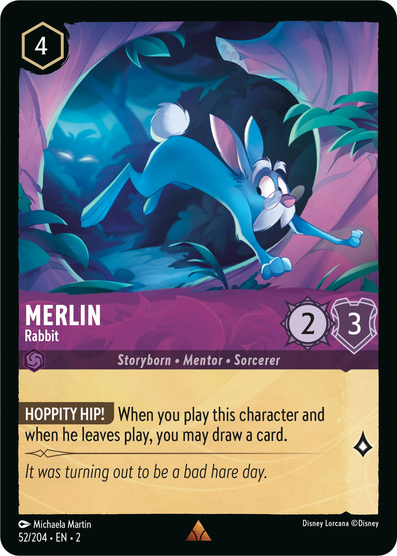 Merlin - Rabbit (52/204) [Rise of the Floodborn] - Destination Retro