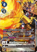 WarGreymon Ace [ST15-12] (Alternate Art) [Starter Deck: Dragon of Courage] - Destination Retro
