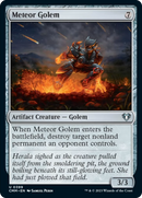 Meteor Golem [Commander Masters] - Destination Retro