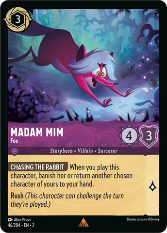 Madam Mim - Fox (46/204) [Rise of the Floodborn] - Destination Retro