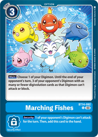 Marching Fishes [BT14-092] [Blast Ace] - Destination Retro