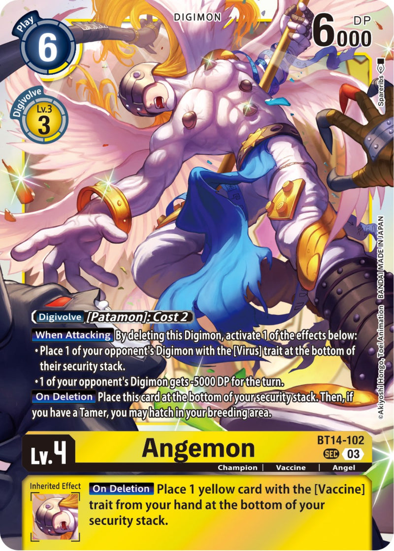 Angemon [BT14-102] [Blast Ace] - Destination Retro
