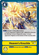 Heaven's Knuckle [BT14-094] [Blast Ace] - Destination Retro