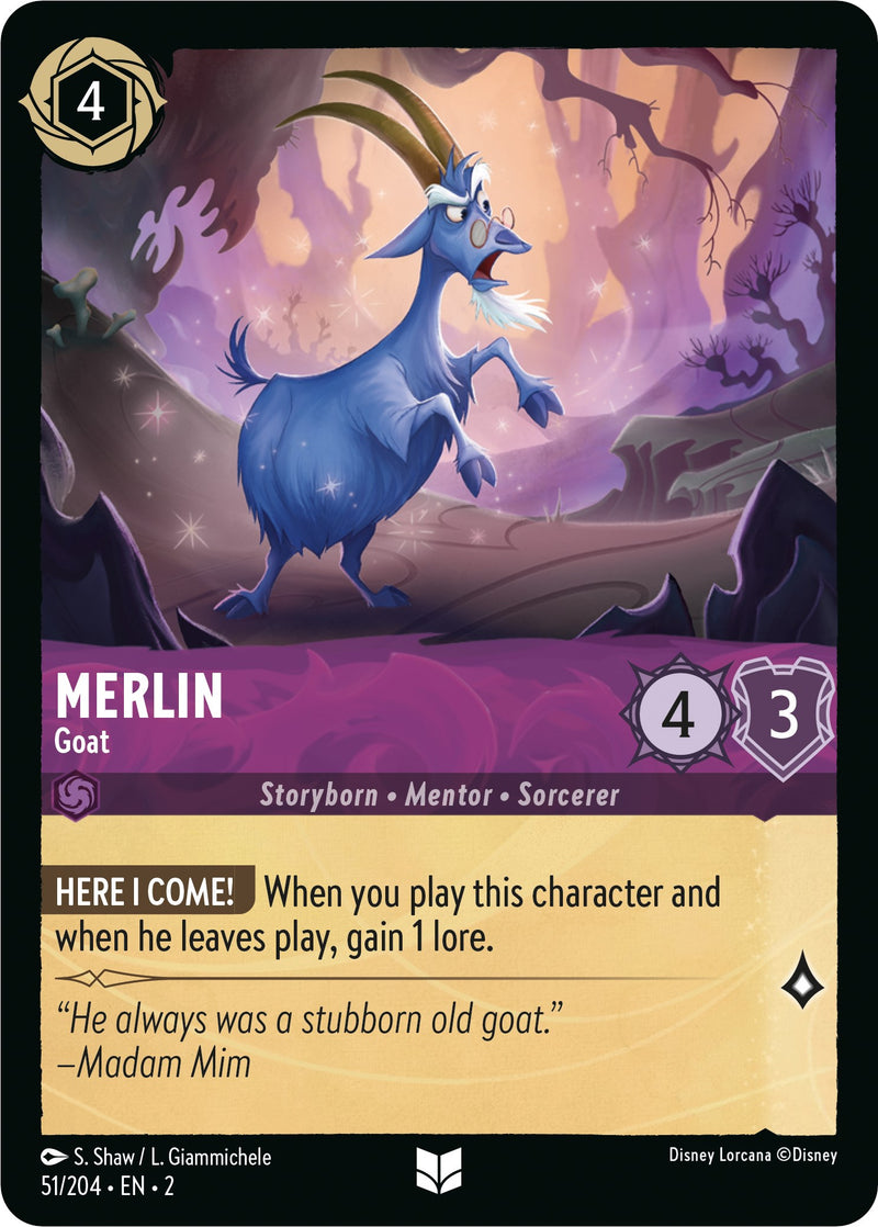 Merlin - Goat (51/204) [Rise of the Floodborn] - Destination Retro