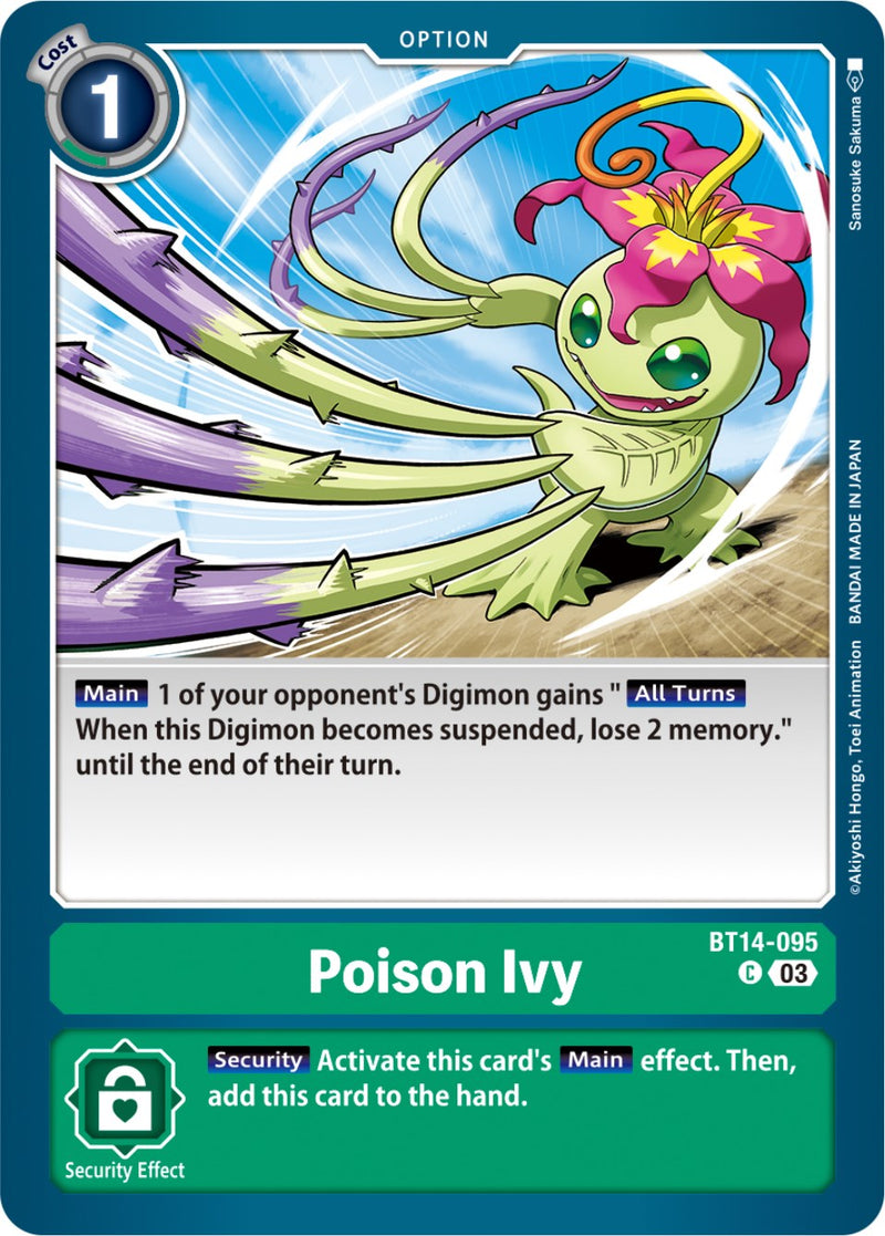 Poison Ivy [BT14-095] [Blast Ace] - Destination Retro