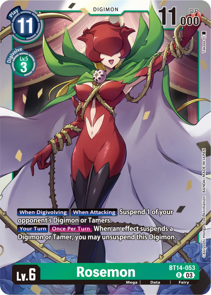 Rosemon [BT14-053] [Blast Ace] - Destination Retro