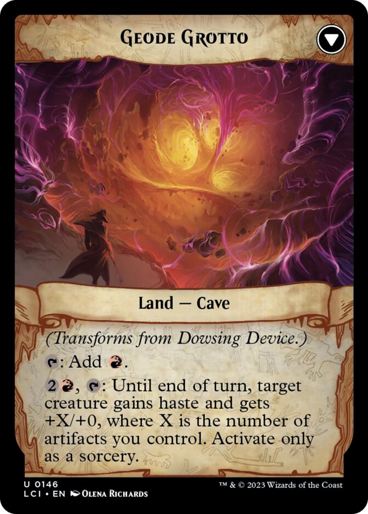 Dowsing Device // Geode Grotto [The Lost Caverns of Ixalan] - Destination Retro
