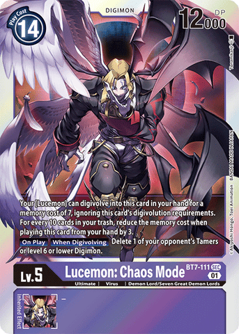 Lucemon: Chaos Mode [BT7-111] [Next Adventure] - Destination Retro