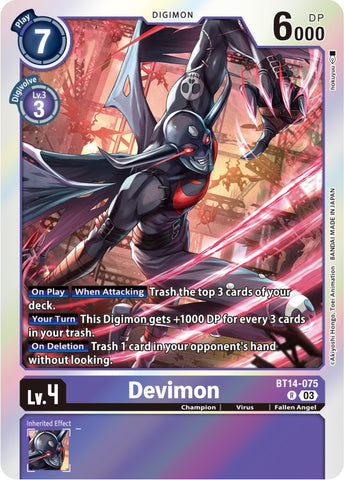 Devimon [BT14-075] [Blast Ace] - Destination Retro