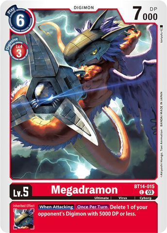 Megadramon [BT14-015] [Blast Ace] - Destination Retro