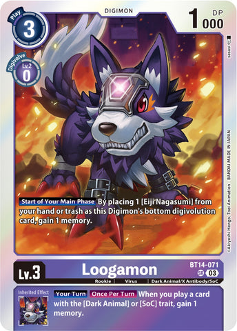 Loogamon [BT14-071] [Blast Ace] - Destination Retro