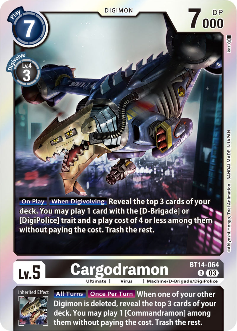 Cargodramon [BT14-064] [Blast Ace] - Destination Retro