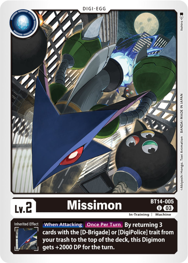 Missimon [BT14-005] [Blast Ace] - Destination Retro