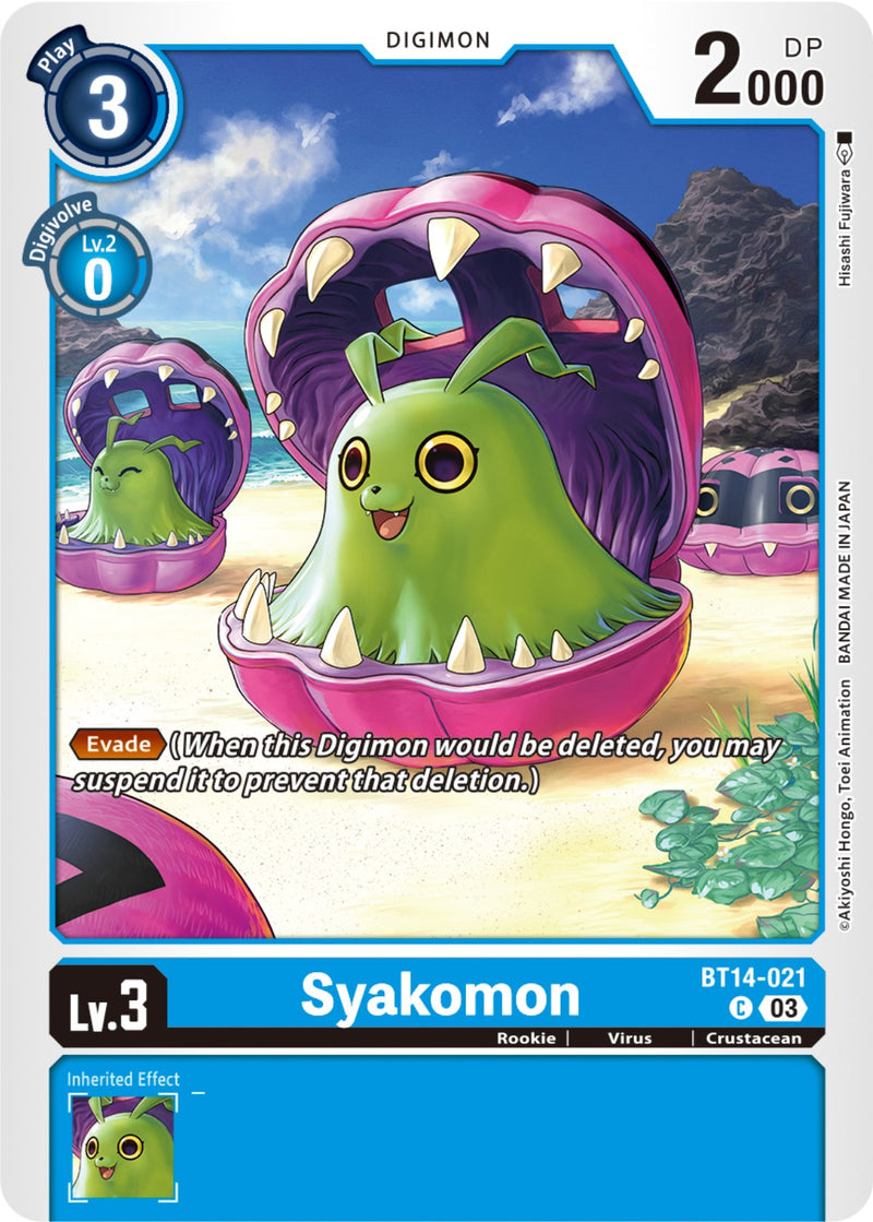 Syakomon [BT14-021] [Blast Ace] - Destination Retro