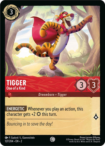 Tigger - One of a Kind (127/204) [Rise of the Floodborn] - Destination Retro