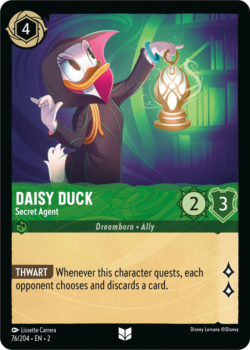 Daisy Duck - Secret Agent (76/204) [Rise of the Floodborn] - Destination Retro