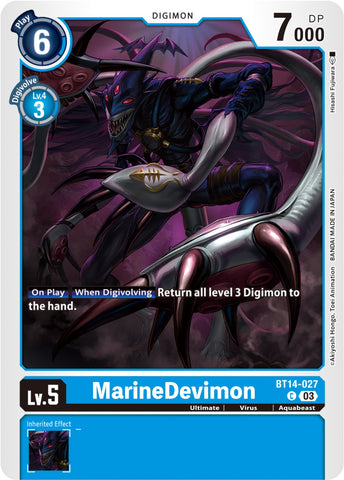 MarineDevimon [BT14-027] [Blast Ace] - Destination Retro