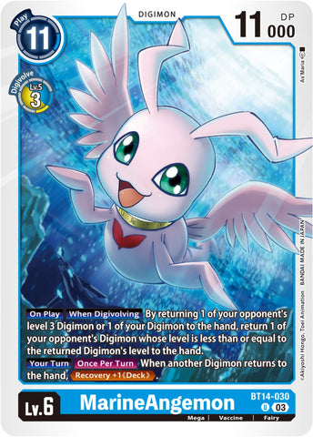 MarineAngemon [BT14-030] [Blast Ace] - Destination Retro