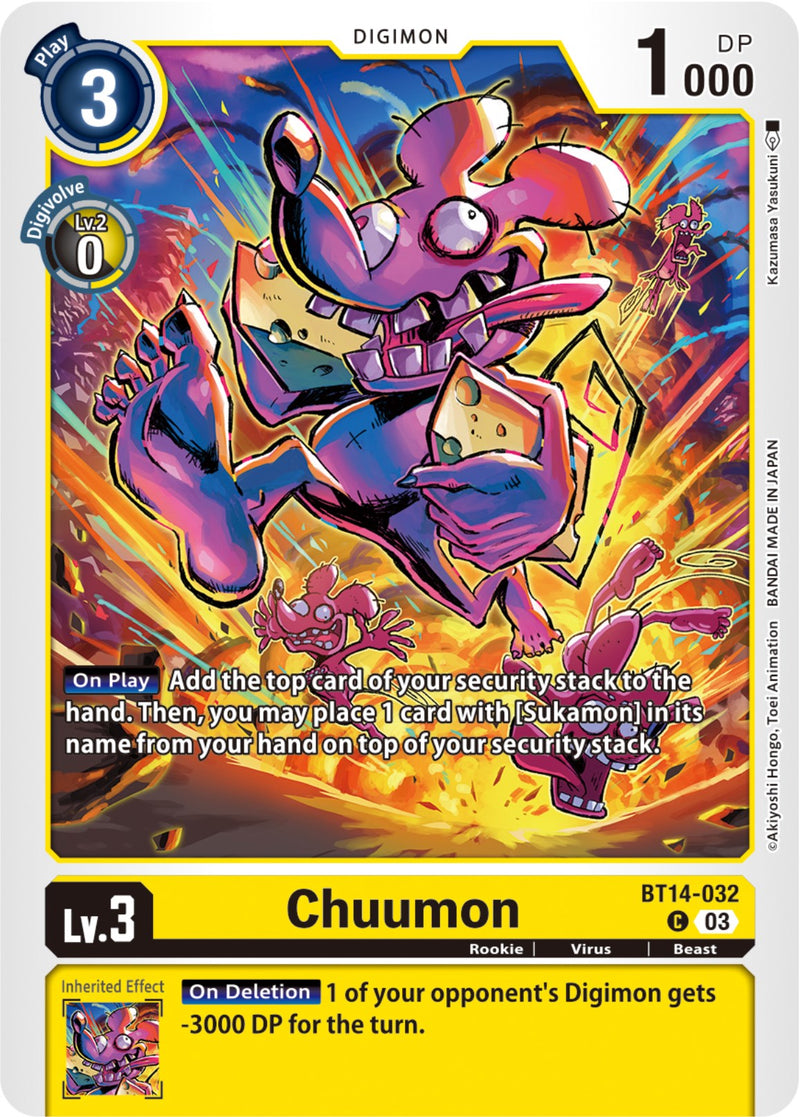 Chuumon [BT14-032] [Blast Ace] - Destination Retro