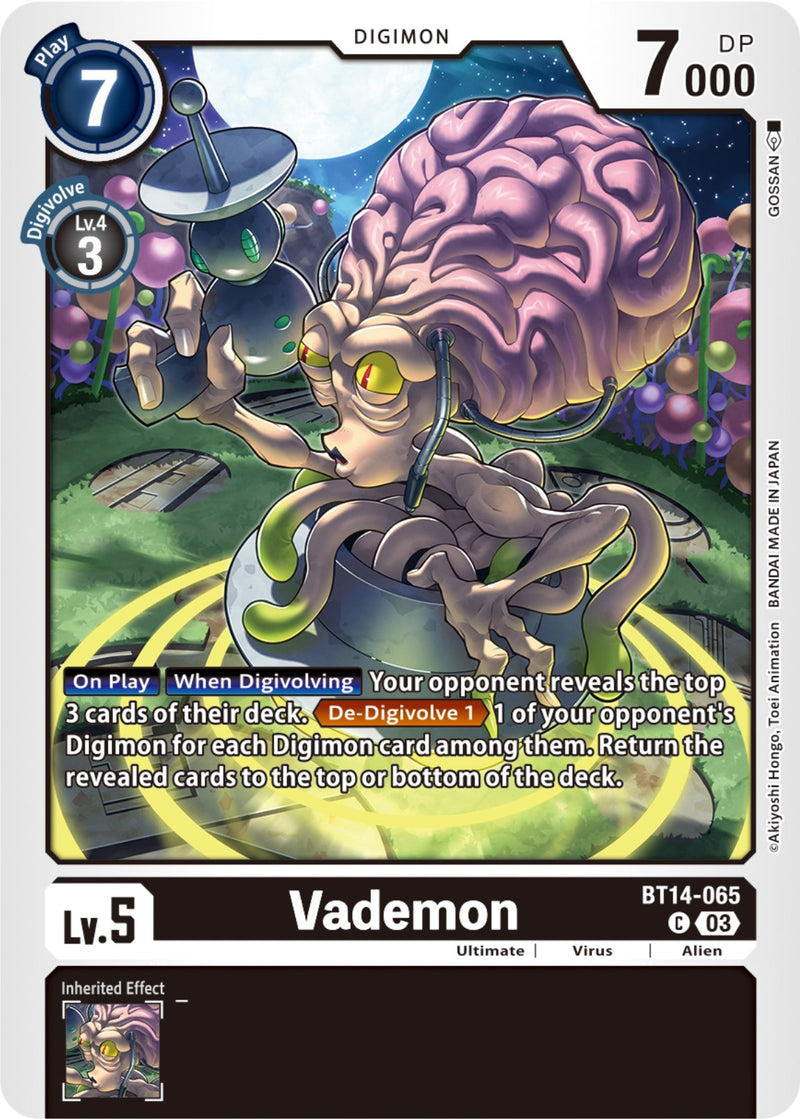 Vademon [BT14-065] [Blast Ace] - Destination Retro