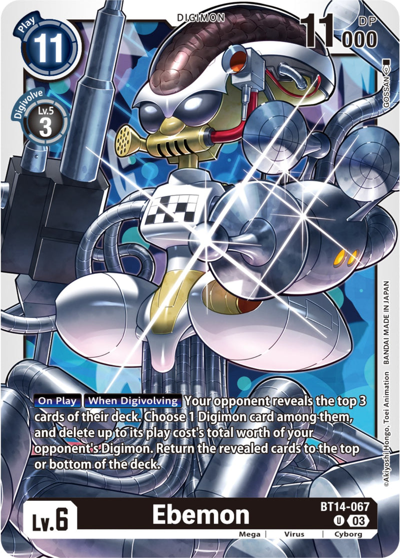 Ebemon [BT14-067] [Blast Ace] - Destination Retro
