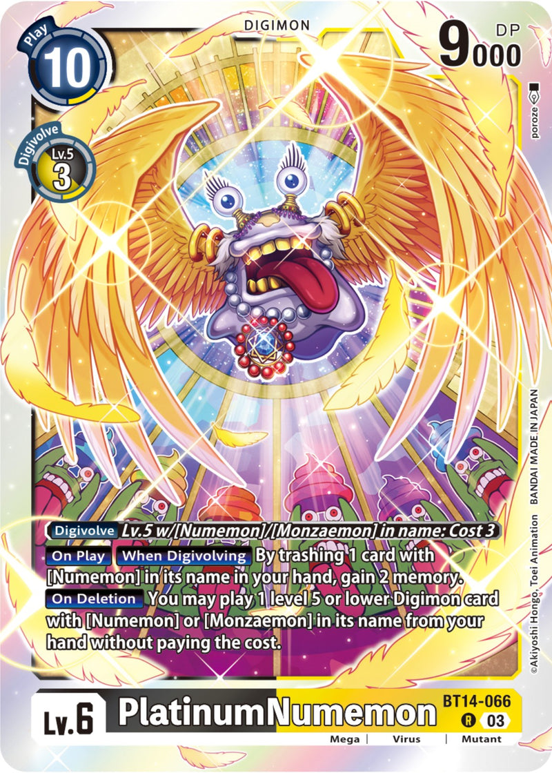 PlatinumNumemon [BT14-066] [Blast Ace] - Destination Retro