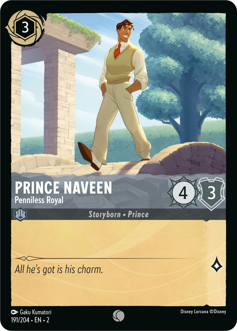Prince Naveen - Penniless Royal (191/204) [Rise of the Floodborn] - Destination Retro