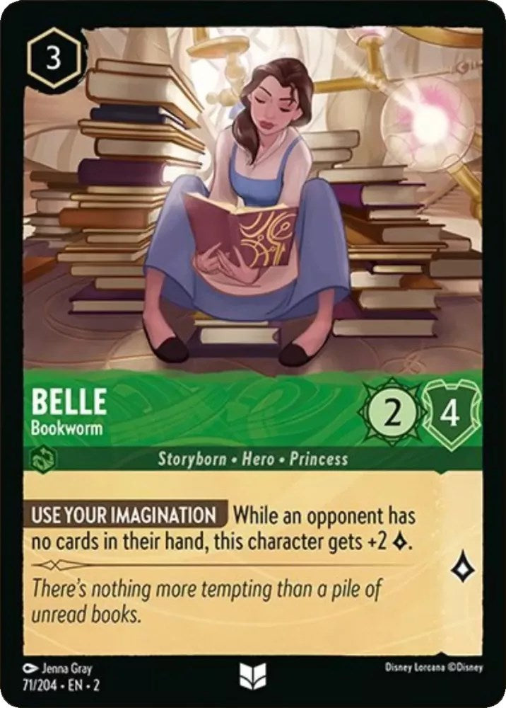 Belle - Bookworm (71/204) [Rise of the Floodborn] - Destination Retro
