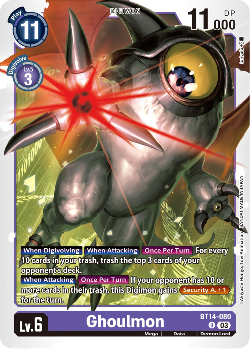 Ghoulmon [BT14-080] [Blast Ace] - Destination Retro