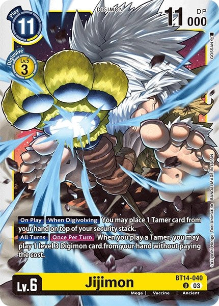 Jijimon [BT14-040] [Blast Ace] - Destination Retro