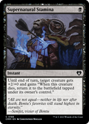 Supernatural Stamina [Commander Masters] - Destination Retro