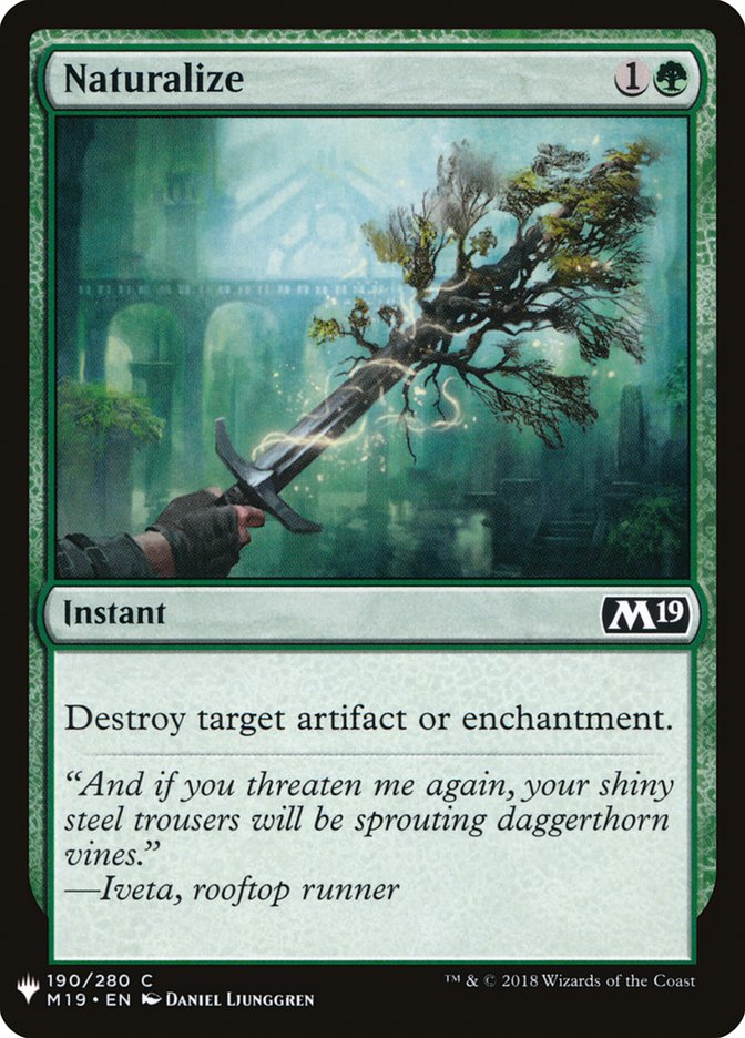 Naturalize [Mystery Booster] - Destination Retro