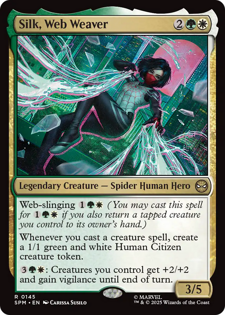 Silk, Web Weaver [Marvel's Spider-Man] - Destination Retro