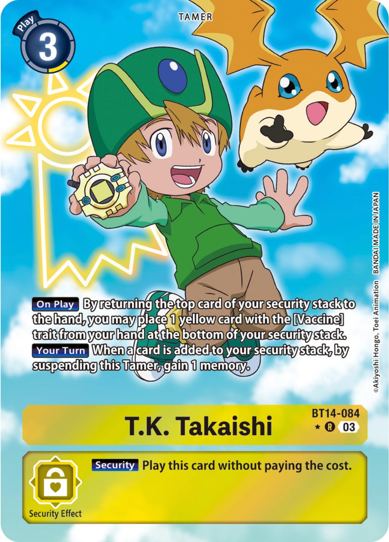 T.K. Takaishi [BT14-084] (Alternate Art) [Blast Ace] - Destination Retro